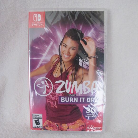 NEW - Zumba Burn It Up Nintendo Switch Game - Picture 1 of 7